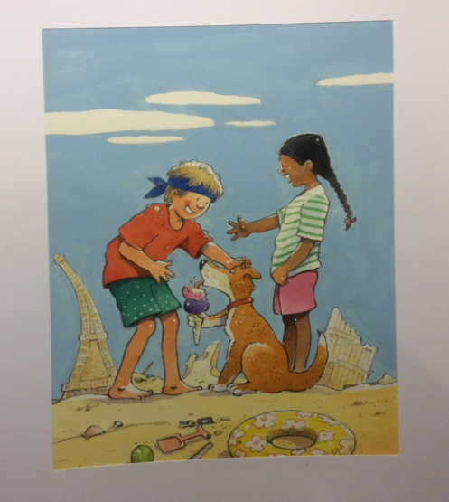 Michael Martchenko - "The Sandcastle Contest 3" by Robert Munsch