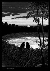 Celia Godkin - Sunset at the Pond